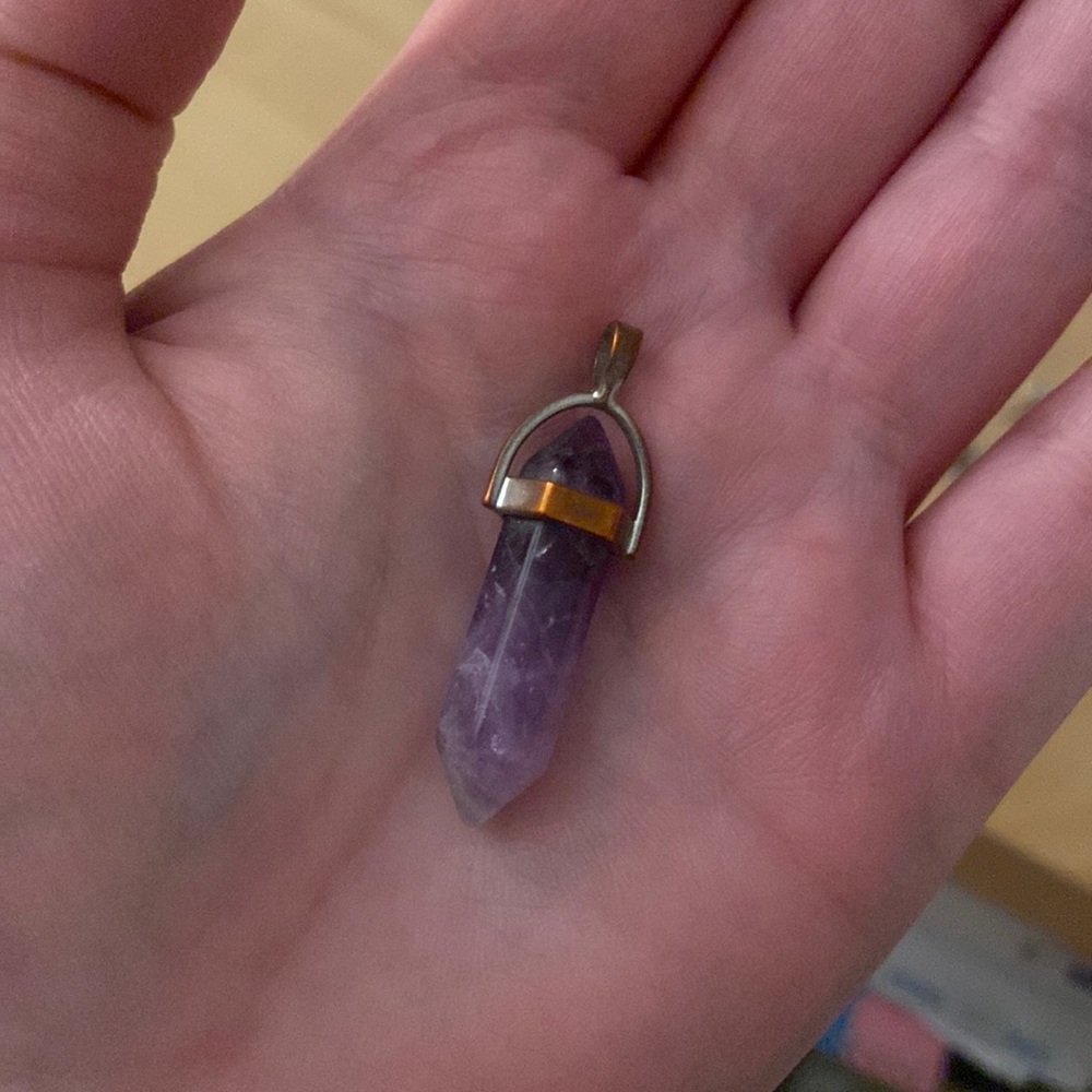 Real Amethyst Pendant